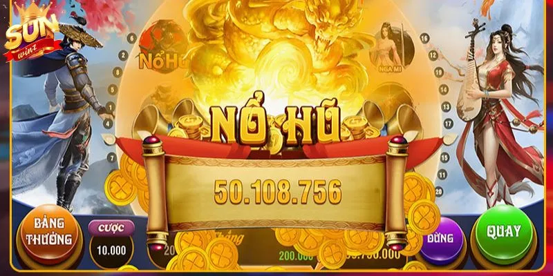 Nổ hũ thắng lớn tại Sunwin