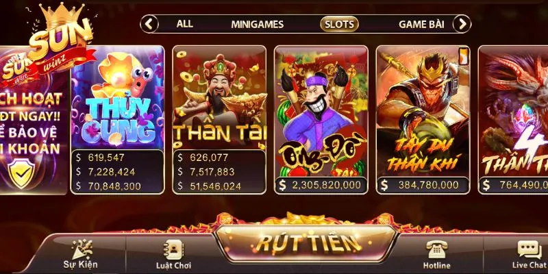 Giới thiệu game Slot cổ điển tại Sunwin